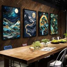 1pc Wall Arts Posters Modern Scenery Canvas Art Is Suitable For Living Rooms, Bedrooms, And Home Offices, Canvas Art, High Quality, Frameless - Multicolor - View 7