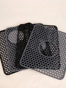 厨房水槽保护垫、水槽垫、不锈钢水槽底部网格硅胶厨房水槽垫、耐热垫 - 彩色 - 查看 9