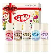 MISS FACTORX 5pcs/Box Premium Gift Set: Lip Balm Set With Hyaluronic Acid, Long-Lasting Moisturizing & Glossy, Suitable For Dry Lips, Great Gift For Women, Unique Mother's Gift