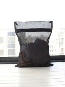 1PC Heavy Mesh Laundry Bag-Protects Clothing From Wrinkles And Stains From Washing Machines-Perfect For Large-Capacity Laundry-Ideal For Laundry And Home Use Toiletry Bag Travel Wash Bag Toiletry Travel Bag Makeup Storage Beach Beach Bag Vacation Holiday Essentials School Supplies Travel Essentials Ladies For College Dorm Bathroom Organizer Storage Bins Laundry Basket Washing Machine Bag For Dirty And Clean Clothes Bras