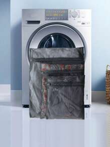 1PC Heavy Mesh Laundry Bag-Protects Clothing From Wrinkles And Stains From Washing Machines-Perfect For Large-Capacity Laundry-Ideal For Laundry And Home Use Toiletry Bag Travel Wash Bag Toiletry Travel Bag Makeup Storage Beach Beach Bag Vacation Holiday Essentials School Supplies Travel Essentials Ladies For College Dorm Bathroom Organizer Storage Bins Laundry Basket Washing Machine Bag For Dirty And Clean Clothes Bras