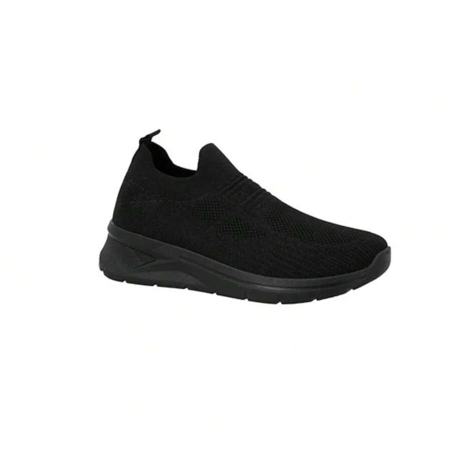 tenis para mujer de tela color negro - Negro - Ver 1