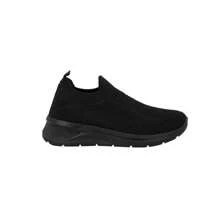 tenis para mujer de tela color negro - Negro - Ver 2