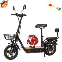 KuKirin C1 Pro Electric Scooter(New Version 2025), 500W Motor, 48V 26Ah Battery, 14-Inch Pneumatic Tire, 45km/H Max Speed, 100km Range, One-Click Folding, Rear Seat & Front Storage Basket, Rearview Mirror.