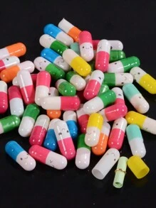 100 pezzi, Pillole d'amore con messaggio - Pillole e note per confessione di San Valentino fai-da-te, bottigliette di vetro mini trasparenti come regalo di San Valentino. Adatto per fidanzate, fidanzati, matrimoni, regali per feste di Natale, Ringraziamento, compleanni, come accessori per giochi