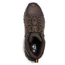 Men's Waterproof Hiking Boots Outdoor Mid Trekking Lightweight Mountaineering Shoes For Hiking, Hunting, Camping, Climbing, Cycling, Backpacking - Brown - View 6
