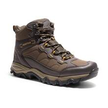 Men's Waterproof Hiking Boots Outdoor Mid Trekking Lightweight Mountaineering Shoes For Hiking, Hunting, Camping, Climbing, Cycling, Backpacking - Brown - View 5