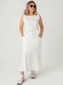 Maria do Luxo Women Two-Piece Outfits - White - View 1