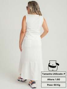 Maria do Luxo Women Two-Piece Outfits - White - View 2