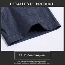 3pk Filipinas, Uniforme De Chef Con Malla De Aire+delantal - Gris - Ver 6