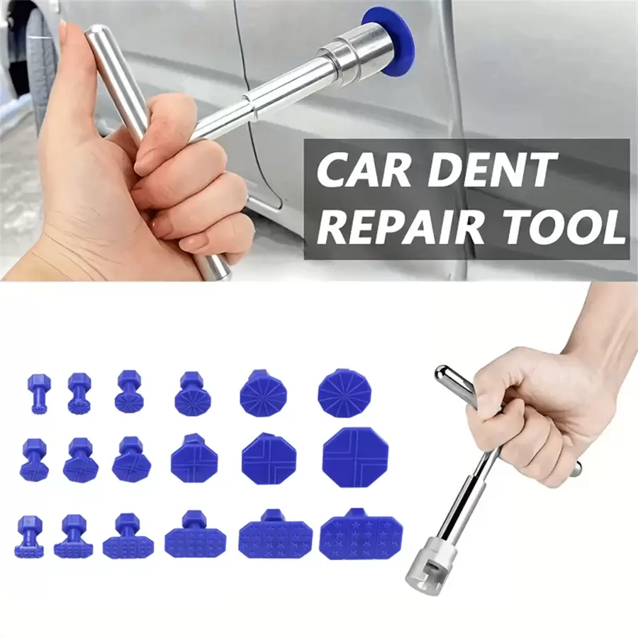 Car Dent Repair Tool Kit, Car Body Dent Removal Puller Kit, Portable Manual Tool Kit Set, Suitable For Car Dent Repair Puller