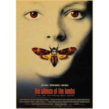 1pc Wall Arts Posters Pop Classic Movie Novel Poster Bar Bar Club Men's Hole Retro Decoração de parede, sem moldura, presentes de lona Aniversário Formatura