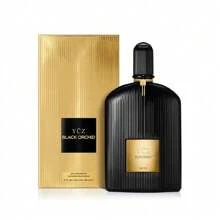 Black Orchid Eau De Parfum Men's Eau De Parfum New Round Box Packaging,1.7oz(50ml) Top Notes (Bergamot & Fresh)|Middle Notes (Black Pepper & Spicy)|Base Notes (Patchouli & Woody), Travel Spary,Organizer,Bottle,Stand,Holder