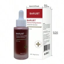 BARUBT 35g果酸去角质精华含水杨酸和维生素B5，帮助清洁毛孔，保持皮肤清洁 - 白色 - 查看 6