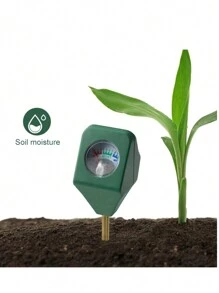 1pc Soil Moisture Meter, Mini Soil Moisture Tester, Gardening Soil Moisture Sensor - Green Mini Hygrometer - View 6