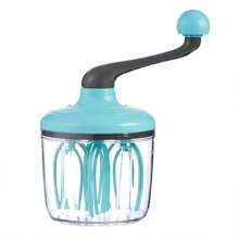 New Semi-Automatic Egg Beater, Manual Cream Beater, Egg Mixer, Hand Cranked Egg White Baking Tool