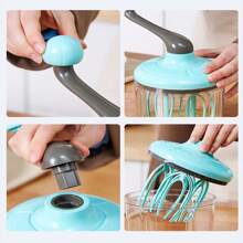 New Semi-Automatic Egg Beater, Manual Cream Beater, Egg Mixer, Hand Cranked Egg White Baking Tool