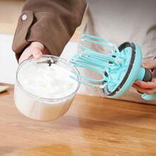 New Semi-Automatic Egg Beater, Manual Cream Beater, Egg Mixer, Hand Cranked Egg White Baking Tool