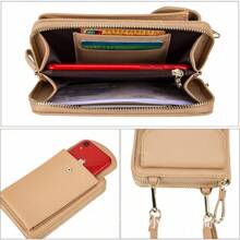 Women's Crossbody Phone Wallet - Turmeric - View 5