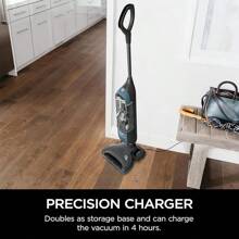 Shark SV1106 Navigator Freestyle Upright Bagless Cordless Stick Vacuum For Carpet, Hard Floor And Pet With XL Dust Cup And 2-Speed Brushroll, White/Grey - 藍色 - 查看 3