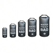 1pc Waterproof Dry Bag, Ultralight Dry Sacks Stuff Sacks Airtight Ripstop Camping Dry Sack Portable Dry Pack For Backpacking Kayaking Hiking Swimming Fishing Rafting Boating Universal Pool Step Weight 2L/5L/10L/15/20L/30L - Black - View 7