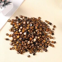 天然鹰眼石、玛瑙水晶砂粒适用于家居 DIY 装饰、消磁、风水水晶、花盆、花瓶填充物和小鱼缸装饰