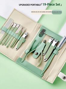 便携式指甲钳套装、旅行指甲修整套装、迷你指甲护理套装、指甲钳套装、便携式美甲套装、旅行指甲工具套装、旅行指甲护理套装