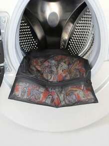 1PC Heavy Mesh Laundry Bag-Protects Clothing From Wrinkles And Stains From Washing Machines-Perfect For Large-Capacity Laundry-Ideal For Laundry And Home Use Toiletry Bag Travel Wash Bag Toiletry Travel Bag Makeup Storage Beach Beach Bag Vacation Holiday Essentials School Supplies Travel Essentials Ladies For College Dorm Bathroom Organizer Storage Bins Laundry Basket Washing Machine Bag For Dirty And Clean Clothes Bras