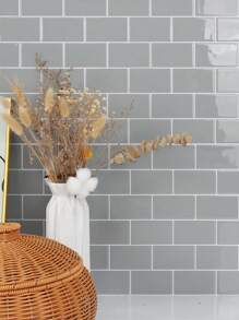 Peel And Stick Backsplash Subway Tile For Kitchen Bathroom, Self Adhesive Tiles Stick On Wall Tiles 12" X 12",Stickers,Wall Decal, Vinyl Decal For Home Decorations,Spring Decoration Items Refresh Your Home,Rama Decoration Stickers Gifts Birthday Graduation - Multicolor - View 7