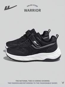 WARRIOR 1 双女式系带网眼跑步鞋，多功能轻便减震防滑软底透气低帮户外休闲运动鞋