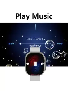 Orologio intelligente alla moda per studenti, nuovo orologio intelligente con funzione di chiamata, musica, meteo, fitness tracker, batteria da 180mAh per orologio intelligente, batteria da 150mAh per auricolari