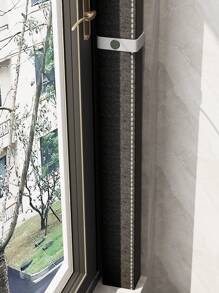 Tende corte, tende di piccole dimensioni, tende piccole per finestre di cucina, seminterrato e bagno, tessuto spesso che può bloccare vento, calore e luce - nero - Visualizzare 8