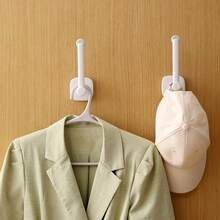 1pc Children Hair Accessories Organizer Hook, No Drill Hair Clip Holder Headband Hanger - White - View 6