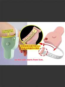 Portable Measurement Soft Ruler Household Cutting Office Tools Process Measurement Ruler Automatic Shrinkage Measurement Tape Ruler PVC Double-Sided Scale Measurement Ruler - Measurements - View 8