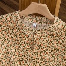 BELISNVOY 2025 New Non-Positioning Printed Corduroy Pocket Dress - View 6