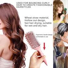 2 paquetes de nuevos cepillos para cabello rizado y transpirables, diseñados para definir y dar forma al cabello rizado de mujer, diseñados por Candybrush