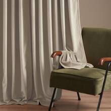 Topfinel 6 Panels Velvet Curtains Blackout Rod Pocket Back Tab Curtains For Living Room Bedroom Thermal Insulated Soundproof Window Drapes Room Darkening Privacy Home Decor Machine Washable - Màu be - Xem 6