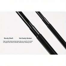 METABEST 2pcs Glass Fiber Frame Clear Folding Umbrella By METABEST: Thickened Plastic Canopy, Quality Spring, And Polished Finial