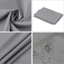 Garden Swing Seat Replacement Cover, Durable Oxford Fabric, Waterproof And UV Resistant, Rocking Chair Cover, Garden Swing Chair Cover (Gray) - 灰色 115*50*50cm - 查看 3