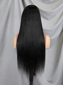 Parrucca frontale in pizzo di capelli umani da 36 pollici, 13x4, densità 180, con frontalino trasparente, parrucca frontale in pizzo di capelli umani lisci, parrucca frontale in pizzo di capelli umani pretrattata con baby hair, parrucca di capelli umani senza colla, da 6 a 36 pollici, per donne