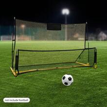 WUPYI 2-In-1 Football Rebound Net Football Rebounder Net Training Kickback Soccor - 黃色 - 查看 1