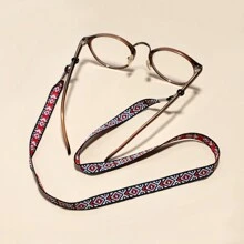 1pc Glasses Rope Adjustable Fashion Glasses Non-Slip Glasses Fixed Lanyard, Presbyopia Glasses National Wind Color Rope Bohemian Style Glasses Lanyard Anti-Lose