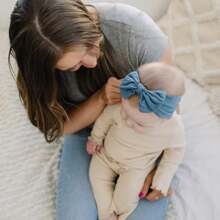 20 CÁI Băng đô Nylon cho bé Băng đô Nơ tóc Thun cho bé gái sơ sinh Trẻ mới biết đi Trẻ em Tình yêu Valentine - Nhiều màu-20PCS-C - Xem 5