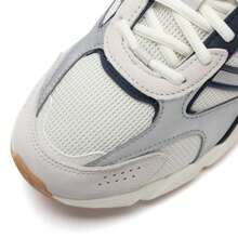 Adidas Zapatillas deportivas de correr versátiles y de moda CRAZYCHAOS 2000 para hombres - Han Jade Blanco/Plata Oscuro Metálico/Azul Tinta Legendario - Ver 6