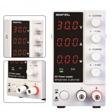 Rainaut Lab Power Supply 0-30V 0-10A Precision Variable Digital Power 1pc Adjustable - US B Type Plug(110-127V) - View 8
