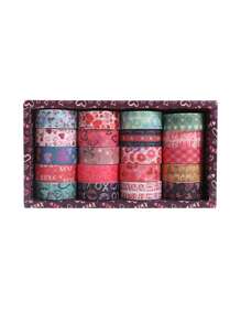 6 Rolls/18 Rolls, Retro Romantic Valentine's Day Washi Tape Set, Love And Love Pattern Design Creative Sticker Rolls, Suitable For Scrapbook Decoration Holiday Card Decoration Card Making - Handbook Gifts For Friends Back To School