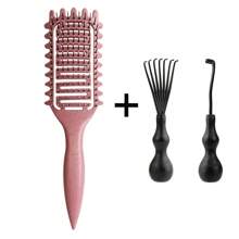 2 paquetes de nuevos cepillos para cabello rizado y transpirables, diseñados para definir y dar forma al cabello rizado de mujer, diseñados por Candybrush