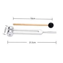 128HZ Tuning Fork For DNA Repair Healing Nervous System Testing Tuning Fork Health Care Keep Body,Mind And Spirit In Perfect Har - Silver - View 7