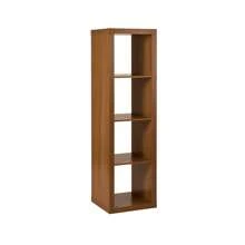 4-Cube Vertical Storage Organizer, White Texture - Acorn - View 2