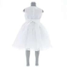 Vestido Para Niña Presentación Primera Comunión 3800 1 a 10 Años - Blanco - Ver 3